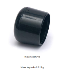 MASZTKAPT/38 Kapturek na maszt antenowy śr. 38mm