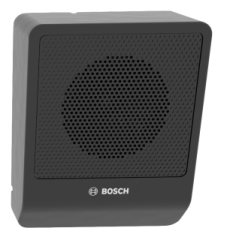 LB10-UC06-D Głośnik w obudowie 6W, kątowy, czarny