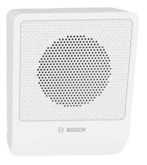 LB10-UC06-L Głośnik w obudowie 6W, kątowy, biały