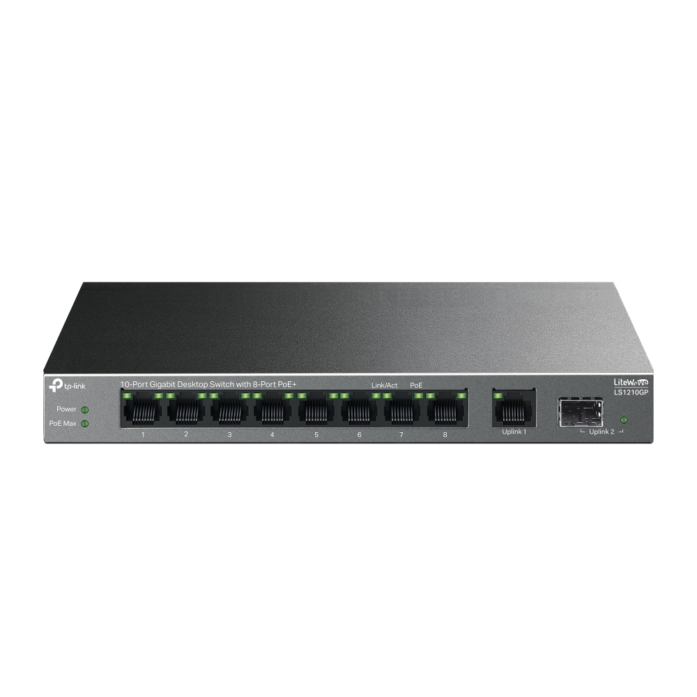 LS1210GP Switch PoE TP-Link typu desktop