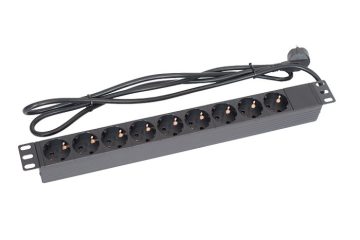 LZ1U9GBW Listwa zasilająca 19" 9x230V