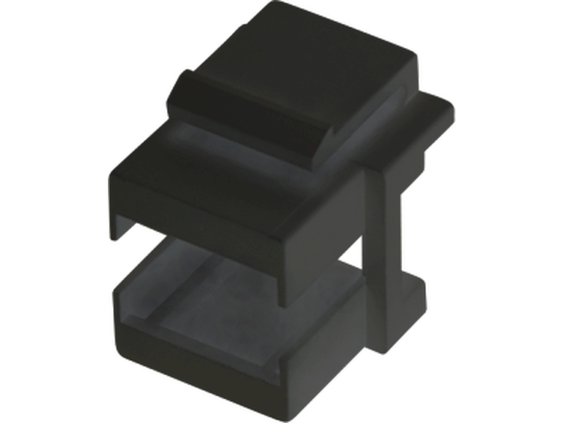 MKA-SC-C Adapter keystone na SC simplex/LC duplex, czarny