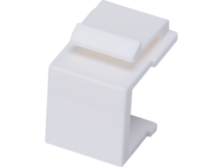 MKA-Z-B Adapter zaślepka otworu keystone, kolor biały