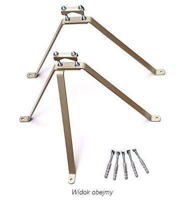 OMP-50L40 Obejma ścienna, DIPOL