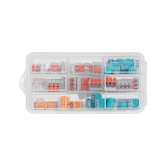 OR-SZ-8006 Zestaw złączek wciskanych i zaciskowych 65 szt.