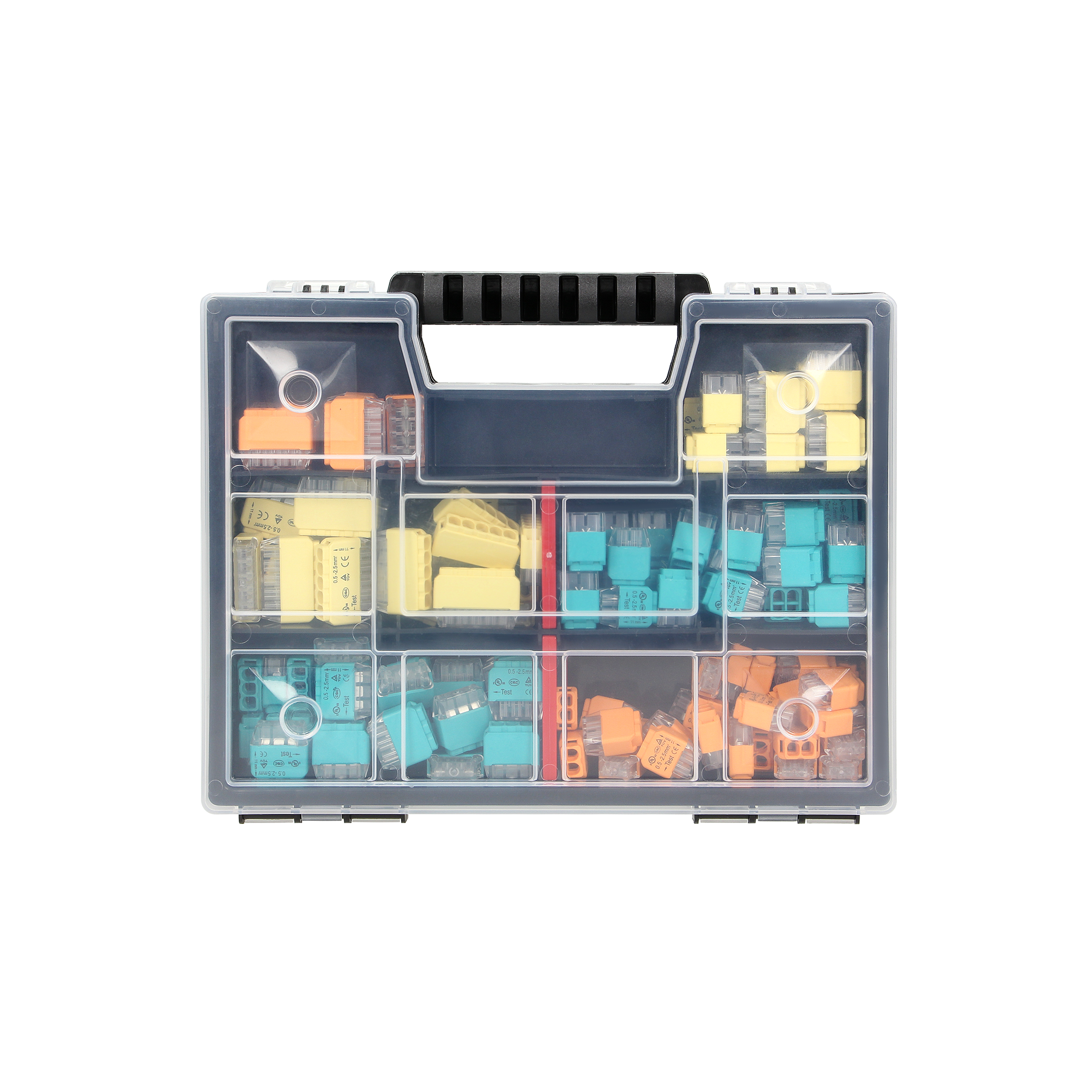 OR-SZ-8007 Zestaw złączek wciskanych 123 szt.