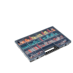 OR-SZ-8008 Zestaw złączek wciskanych i zaciskowych 151 szt.