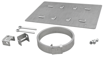 OZB2 Opaska zaciskowa OZB2 z blachą montażową