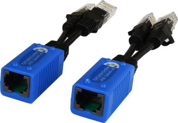 P-POE2 Splitter 2xRJ45 (wtyk) - 1xRJ45 (gniazdo