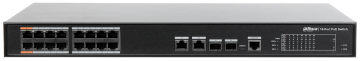 PFS4218-16ET-240-V3 Switch 16-port PoE 100Mb/s 2xUPLINK 1Gb/s, 240W