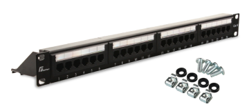 PATCH PANEL UTP CAT.6 24 PORTY PGF-6UTP24-B4