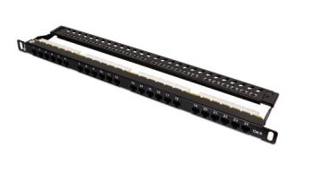 PGF-6UTP24-B7 PATCH PANEL UTP CAT.6 24 PORTY 0.5U