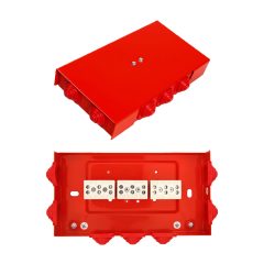 PIP-2AN/Przelotowa/9x6mm2 Puszka instalacyjna prostokątna, Przelotowa 9x6mm2