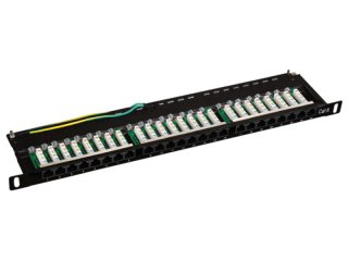 PK029 Patch panel 19", 24 porty LSA 0.5U
