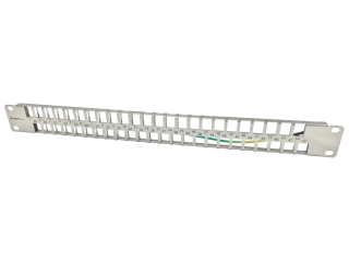PK046 Patch panel 19" modularny 48 portów