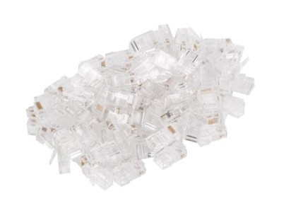 PLU-5000 Wtyk sieciowy RJ45 (8P8C), KAT.5E UTP (100 SZT), LINKA/DRUT