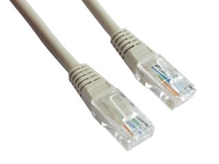 PCU5-10CC-0300-S Patch cord kat.5e 3m, szary