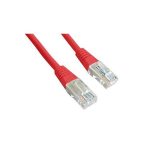 PCU5-10CC-0100-R Patch cord kat.5e 1m, czerwony