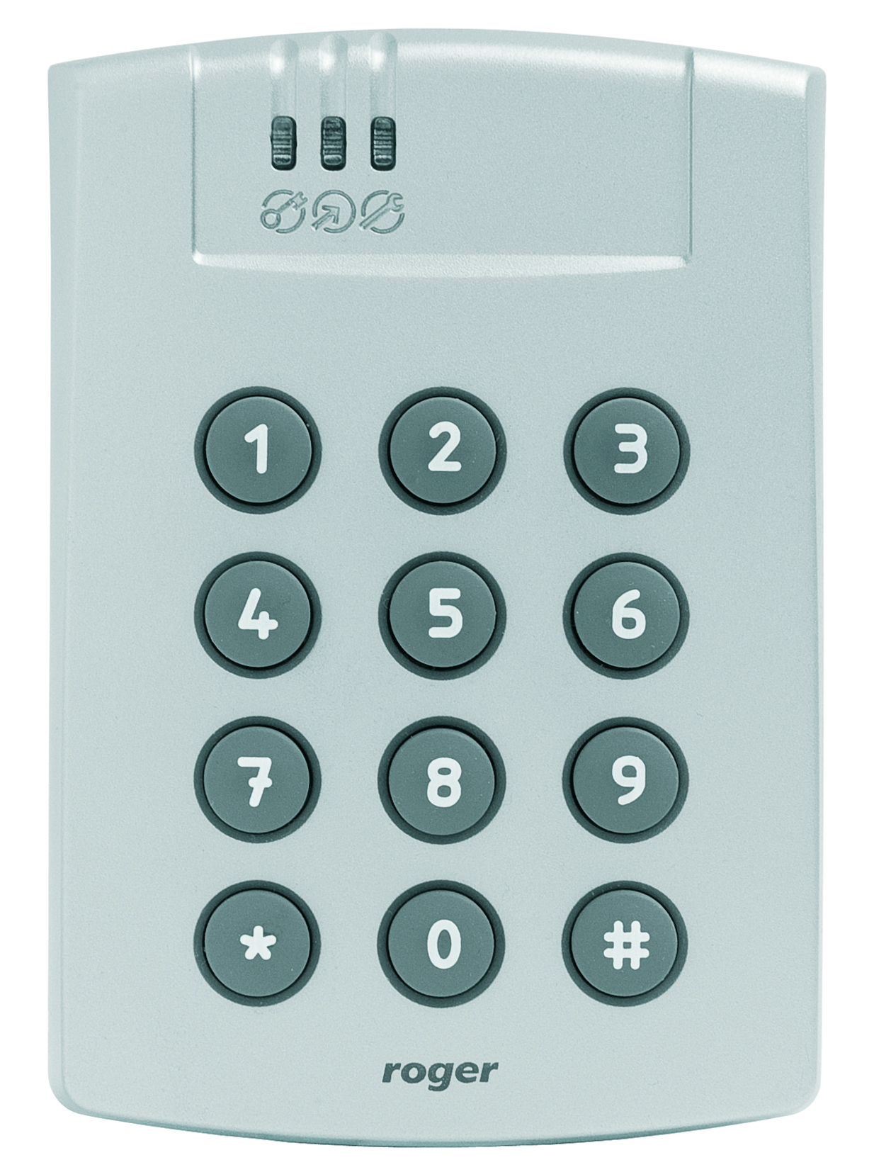 PRT64EM-VP Zewnętrzny wandalo-odporny czytnik zbliżeniowy EM 125 kHz z klawiaturą