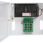 PSDCR08128 12V/8A/8x1A/TOPIC zasilacz do 8 kamer HD z miejscem na rejestrator