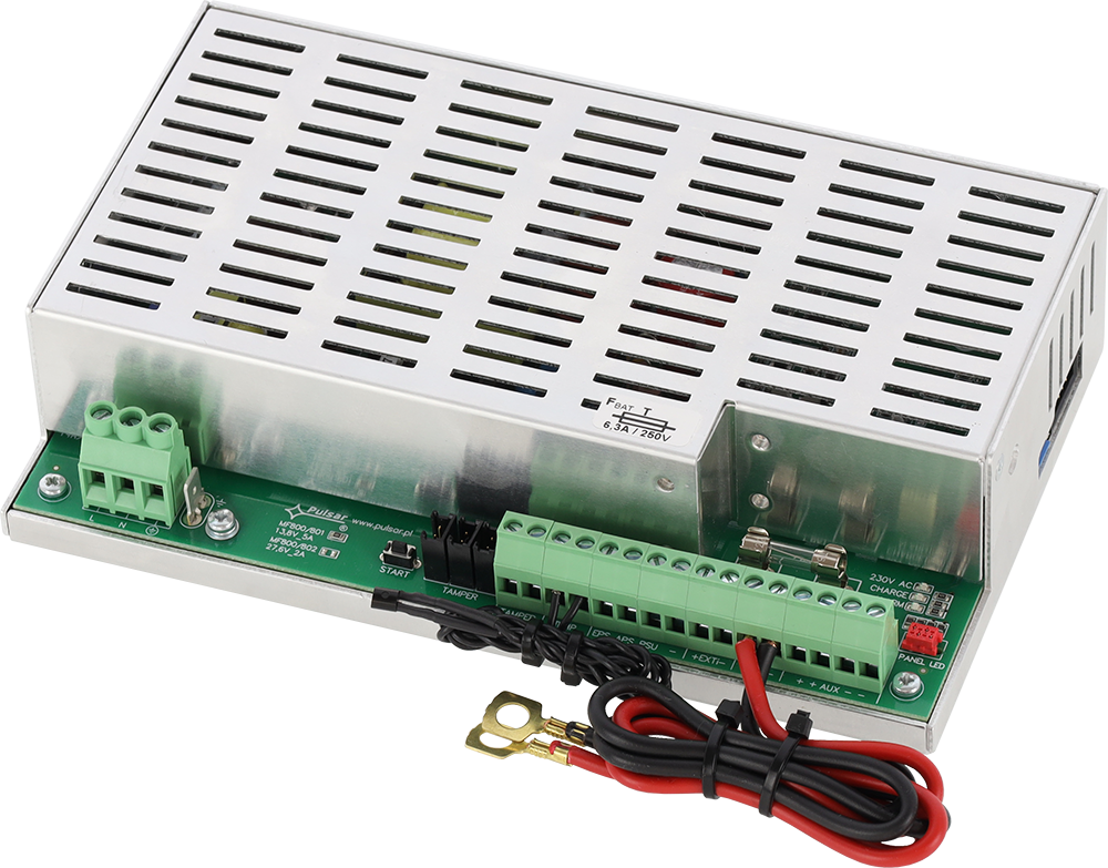 PSG3-12V5A-D Zasilacz buf., do zabudowy, Grade 3, 13,8V/5A/40Ah