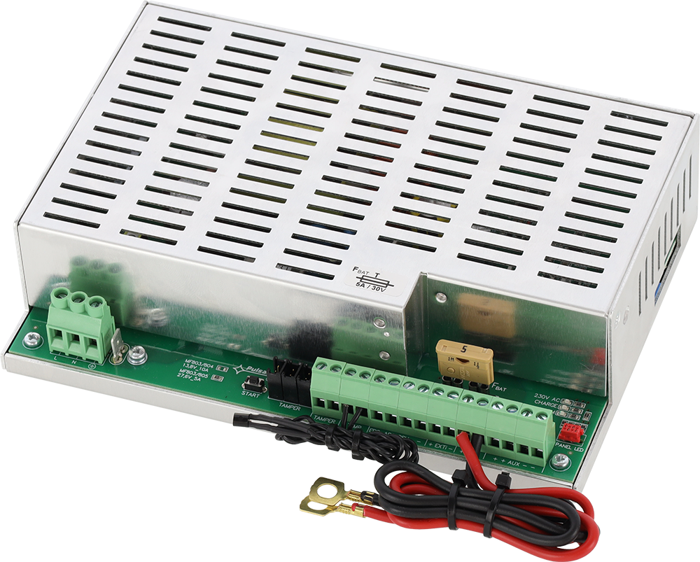 PSG3-24V5A-D Zas. buf., do zabudowy, Grade 3, 27,6V/5A/2x40Ah