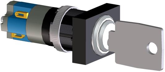 PVA-1KS Przełącznik kluczowy stacji wywoławczej