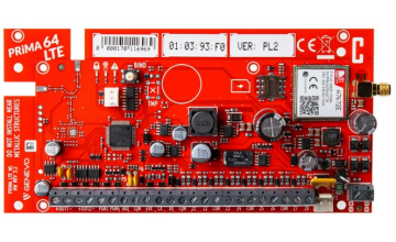 Prima 64 LTE centrala alarmowa GSM Grade 2,64 wejść, 16 wyjść