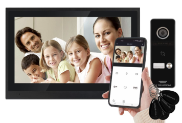 RM-T402HD BLACK/RC-411HD-C ZESTAW VD, MONITOR 10" Z CZYTNIKIEM RFID