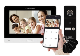 RM-T471HD BLACK/RC-411HD-C Zestaw VD z czytnikiem RFiD