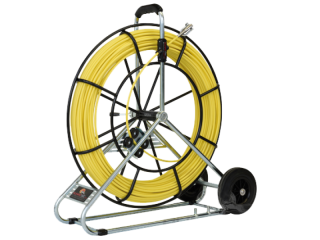 RUNPOTEC-STANDARD-fi7,5mm-100m Włókno szklane fi 7,5 mm na stojaku mobilnym Ø 730mm, 100m, RTG Ø 12mm