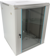 RWA1566-G Szafa RACK 15U /19'' wisząca szara