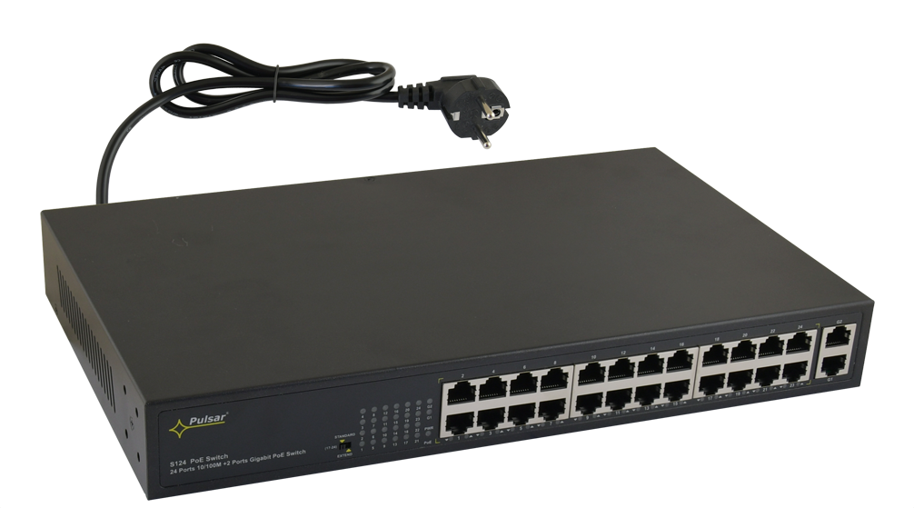 S124 Switch 26-portowy (24xPoE),