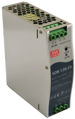 SDR-120-24 Zasilacz na szynę DIN, 24V/120W/5A