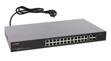 SFG124 Switch PoE 24-portowy do 24 kamer IP PULSAR