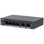 SG4006P Switch zarządzalny 2x Uplink, 4x PoE