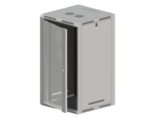 SW-24U-600-600-N-DSJ-OP-RP-B-S Szafa teleinformatyczna 19" 24U 600x600