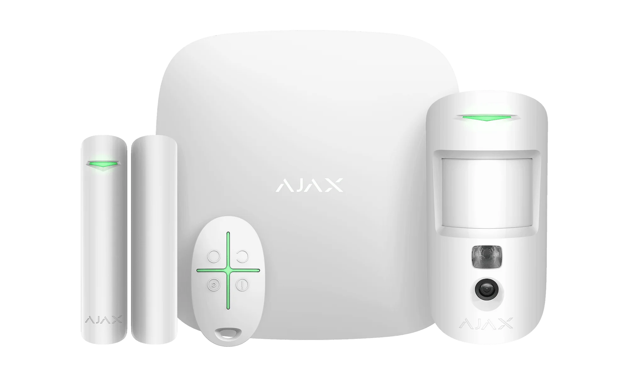 StarterKit Cam Plus WHITE Zestaw: Hub 2 Plus+pircam+kontaktron+pilot, biały