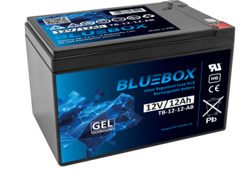 TB-12-12-AB Akumulator VRLA AGM 12V 12Ah