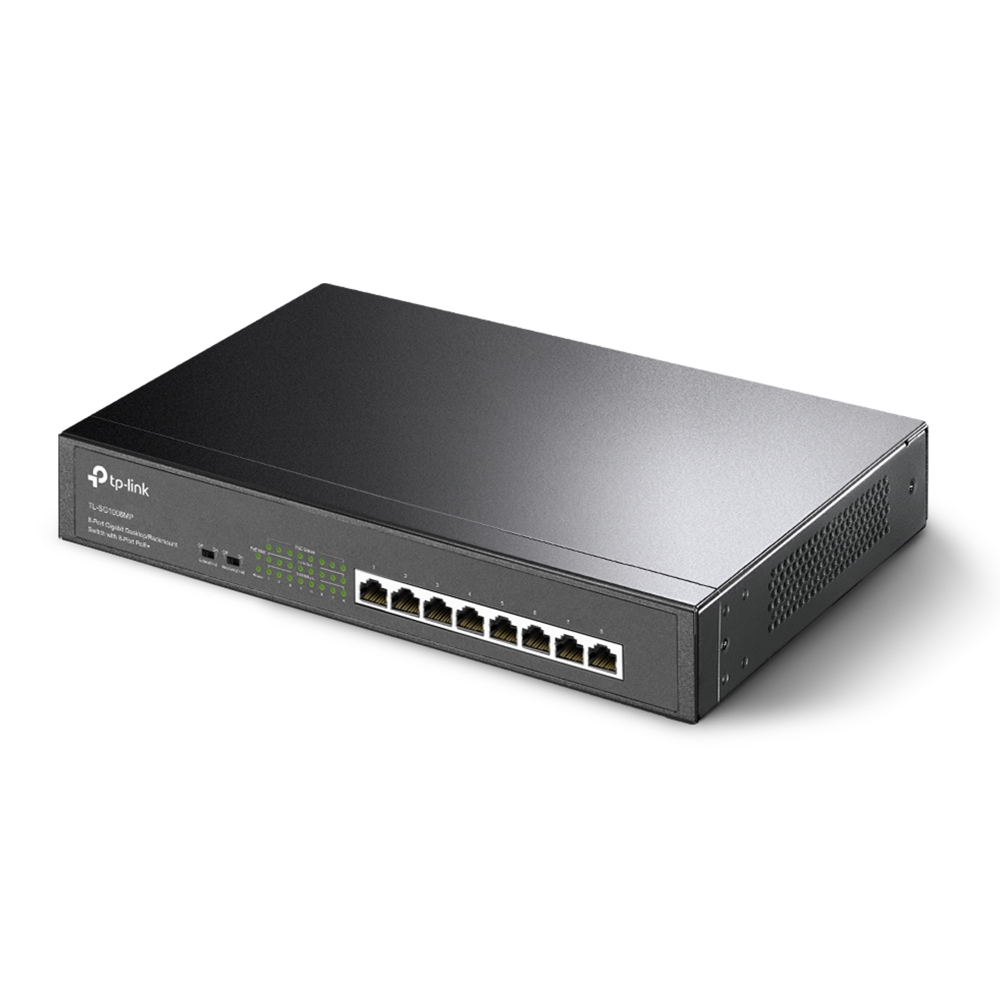 TL-SG1008MP Switch 8x gigabit PoE+