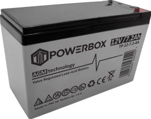 TP-12-7.2-AA Akumulator VRLA AGM 12V 7,2Ah