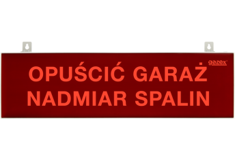 TP-4.s/H0 Wewnętrzna tablica ostrzegawcza LED