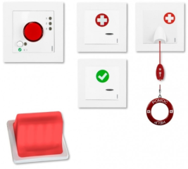 TdN-02/B System przyzywowy - zestaw do toalet, bateryjny