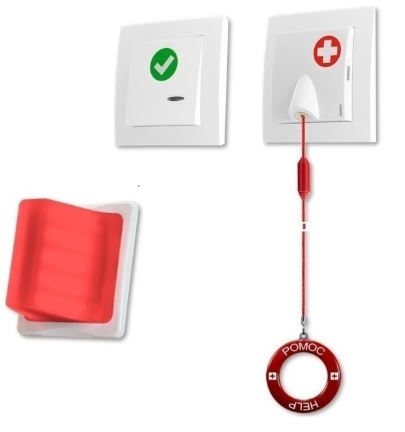 TdN-04/12 System przyzywowy - zestaw do toalet, 12V DC