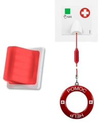 TdN-05/12 System przyzywowy - zestaw do toalet, 12V DC