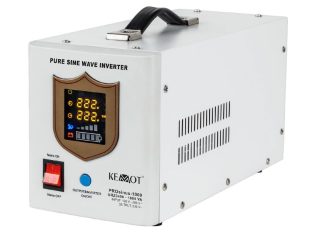 URZ3406 PROsinus-1000 Zasilacz awaryjny przetwornica z czystym przebiegiem sinusoidalnym i funkcją ładowania 12V 230V  1000VA/700W KEMOT