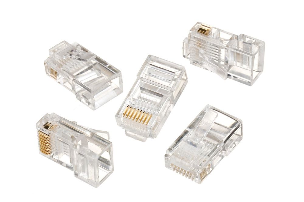 VONT-RJ45UTP6x100 Wtyk sieciowy RJ-45 UTP kat.6 - drut (opakowanie 100szt)
