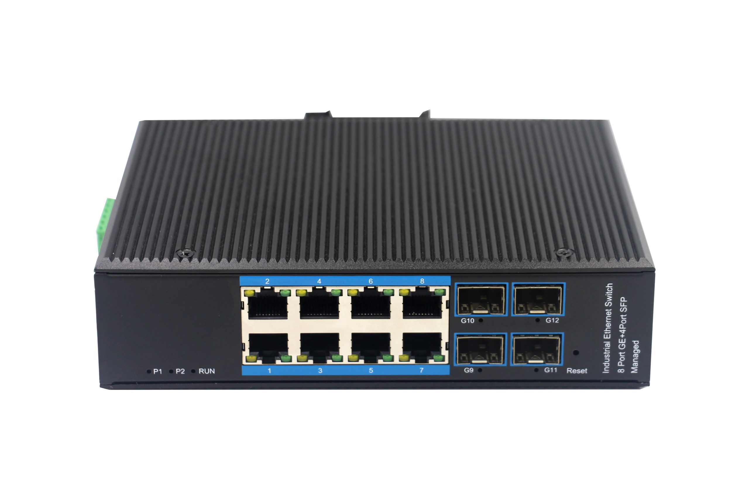 VONT-SP1508L Switch OPTIVA PoE, 8 portów GB, 8xPoE/PoE+, 4xSFP