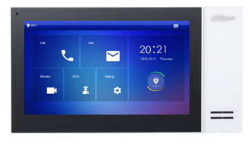 VTH2421FW-P Monitor wideodomofonowy, bezsłuchawkowy 7'', Dahua