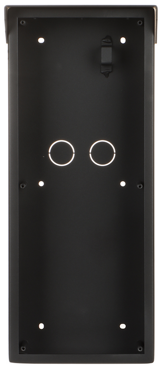 VTM27R3 Puszka z daszkiem na 3 moduły, czarna